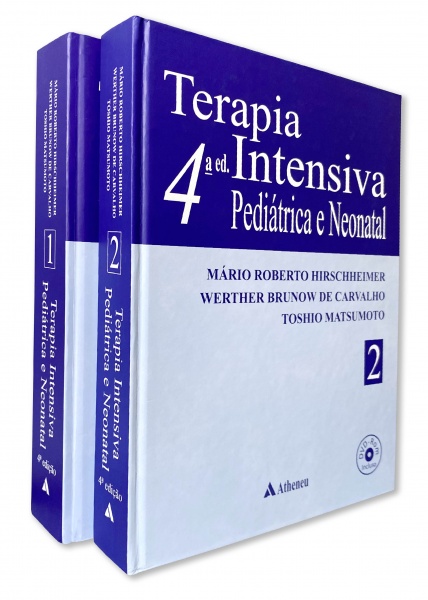 Terapia Intensiva Pediátrica E Neonatal - 4ª  Edição 2 Vols.